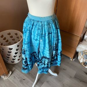 Pinup Couture full disney castle skirt